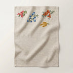 Meadow Spring Embroidered Placemat & Napkin Set