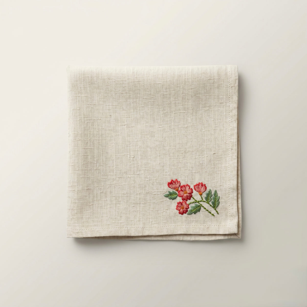 Meadow Spring Embroidered Placemat set