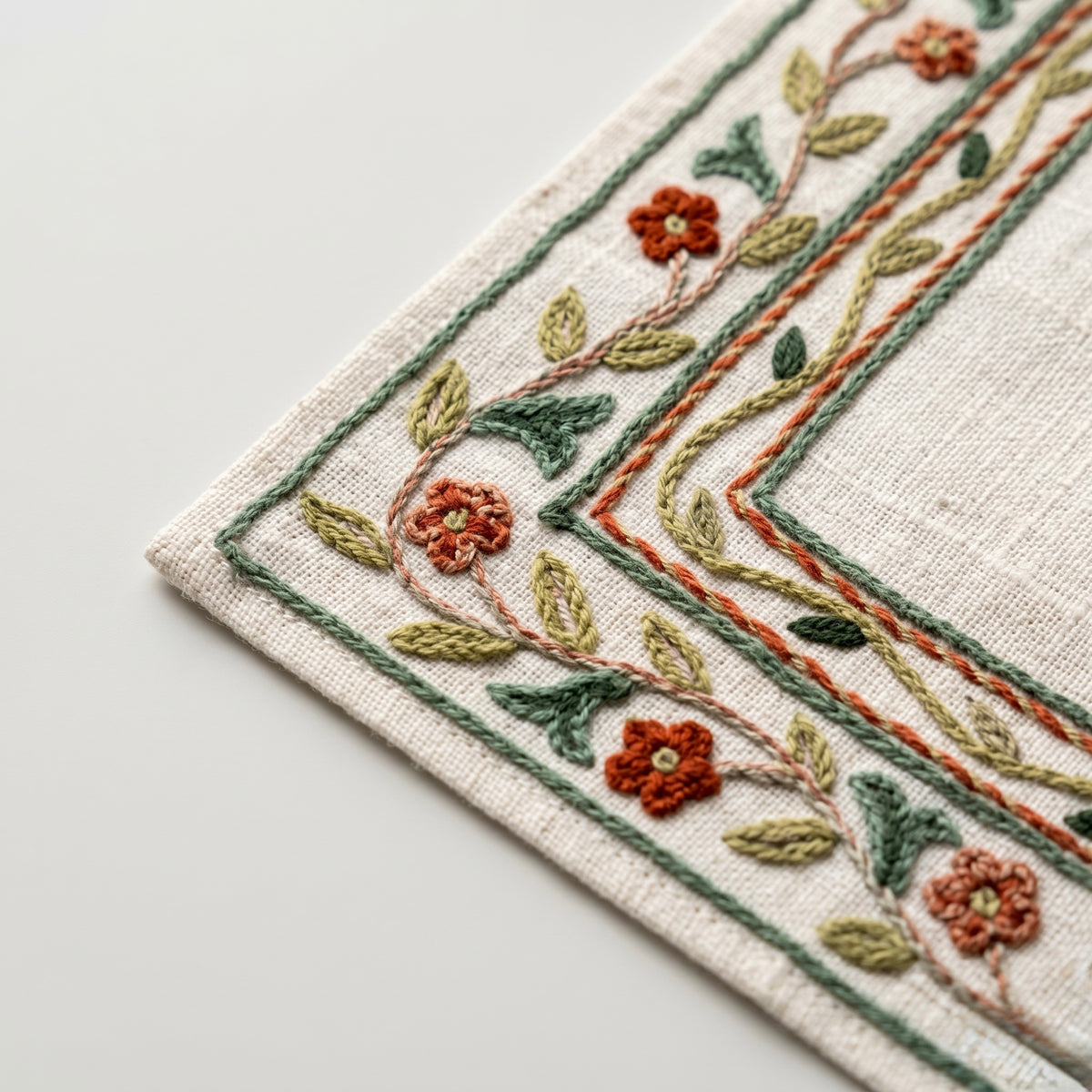 Floral Vine Placemat & Napkin Set