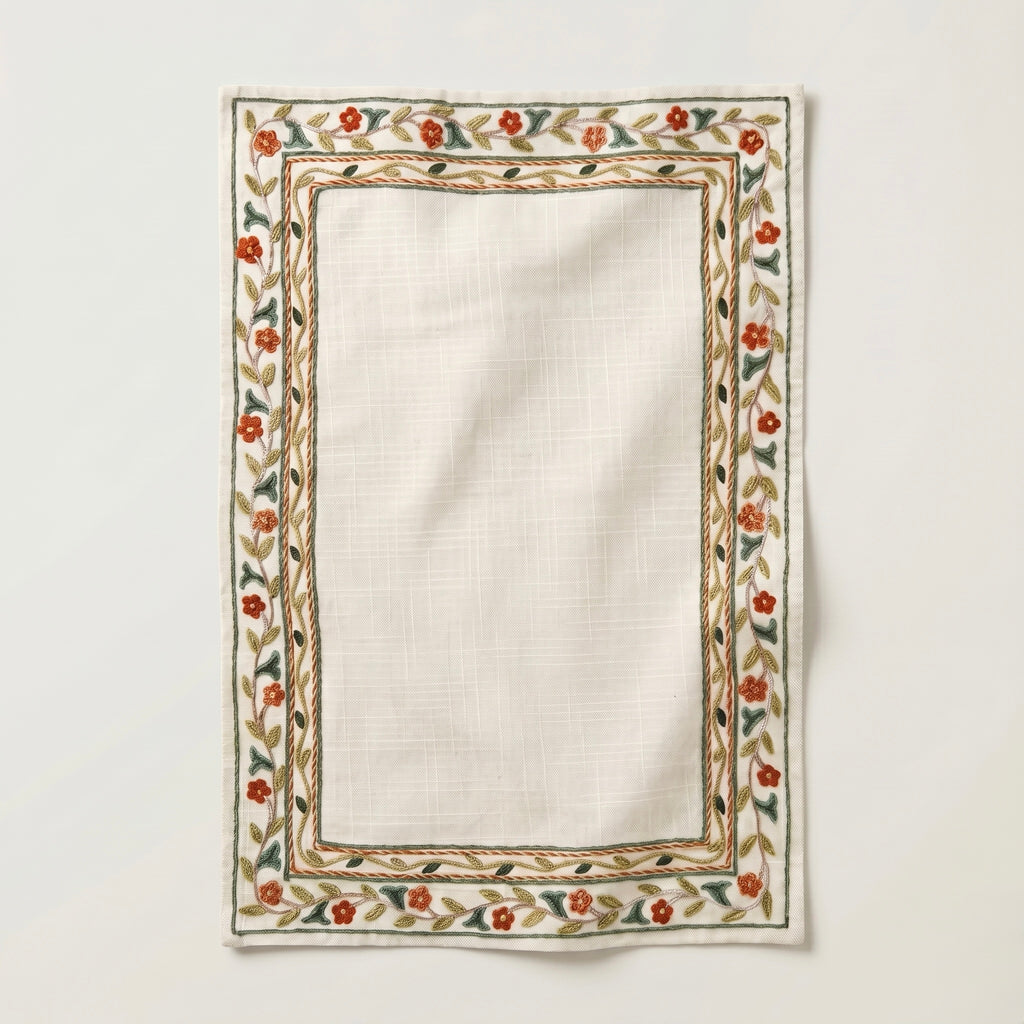 Floral Vine Placemat & Napkin Set