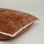 Cinnamon Textured Chenille Cushion