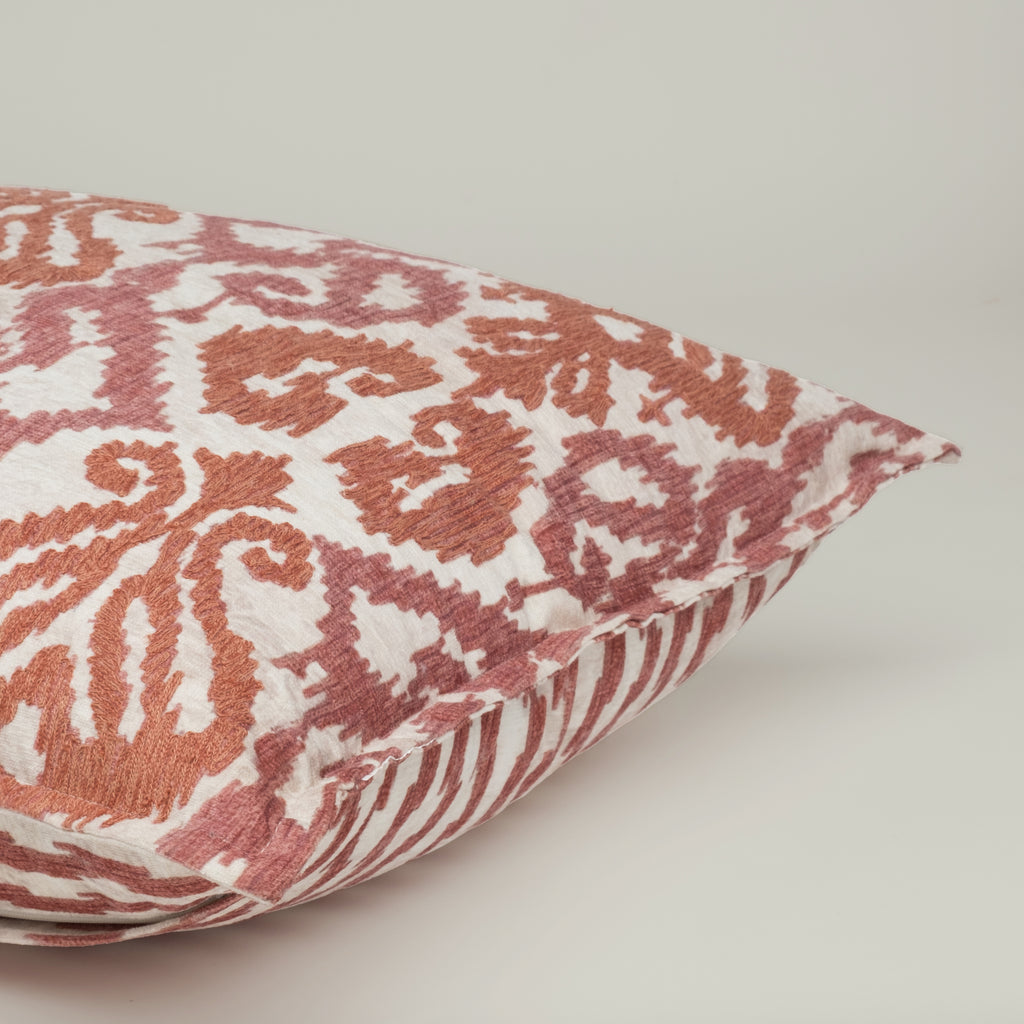 Terracotta Medallion Statement Cushion