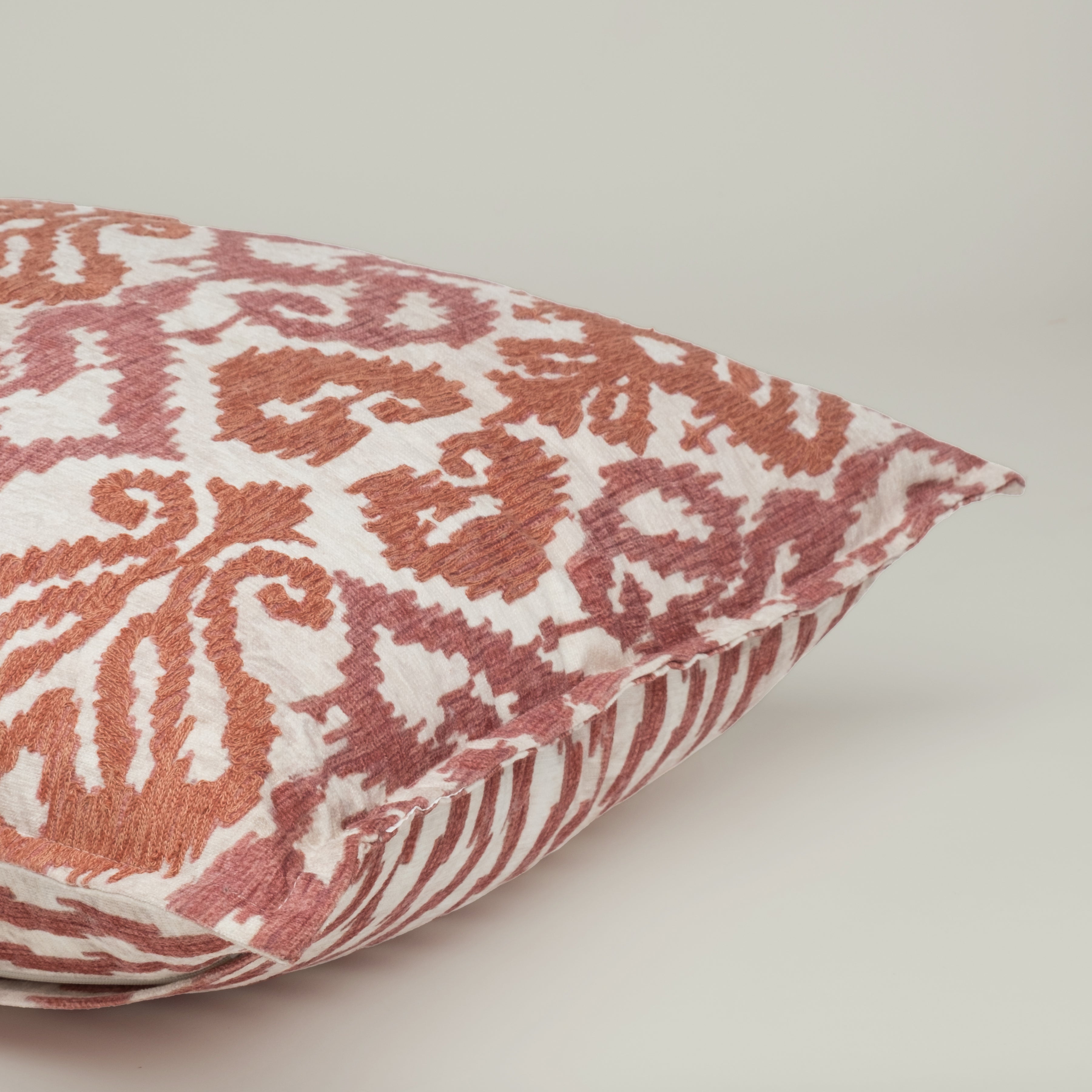 Terracotta Medallion Statement Cushion