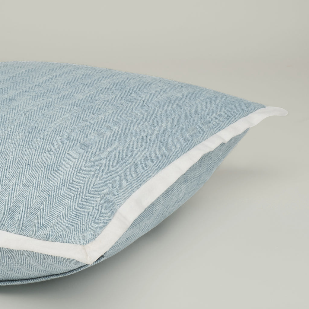 Sea Mist Textured Cushion