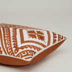 Terracotta Geometric Lumbar