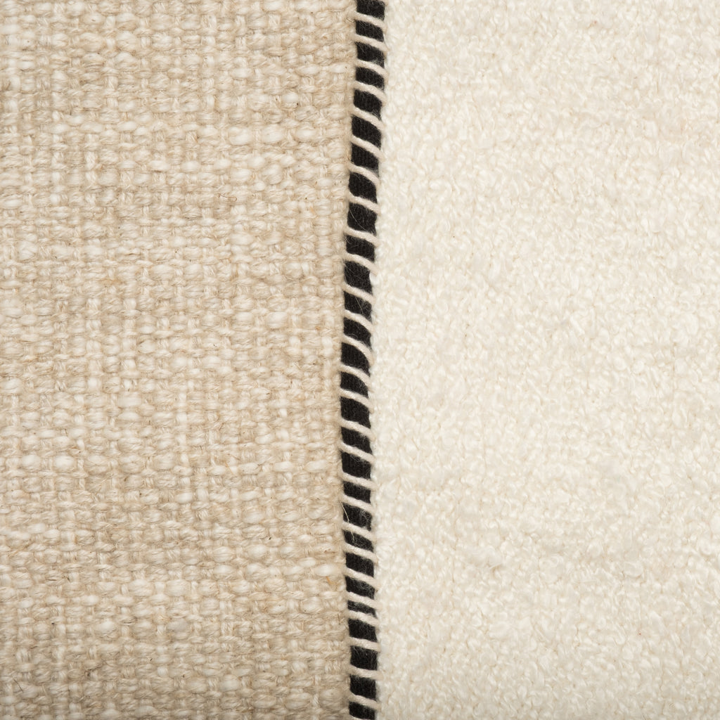 Sandstone & Cream Mixed Media Lumbar