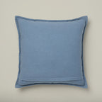 Azure Heritage Embroidered Cushion
