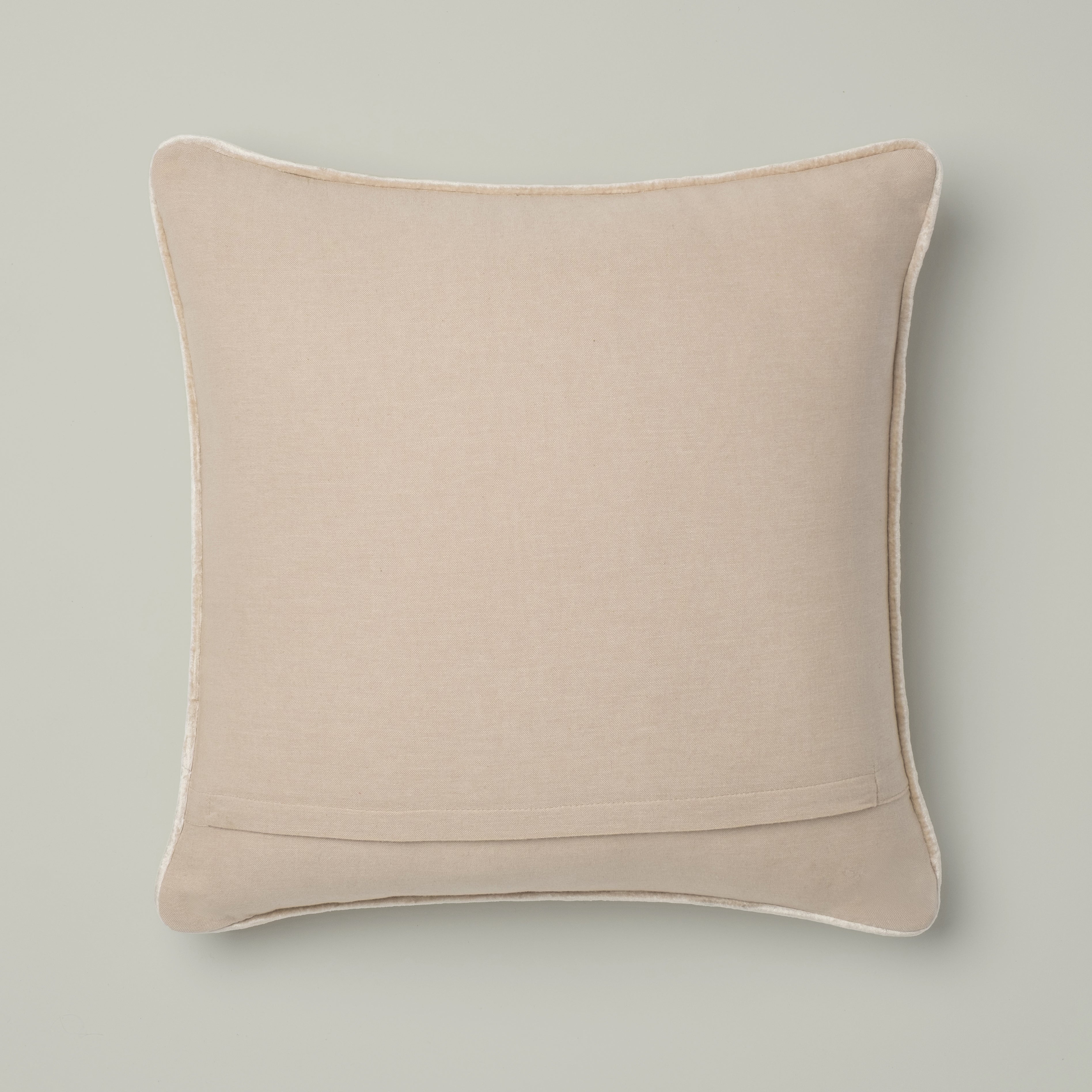 Champagne Velvet Embossed Cushion