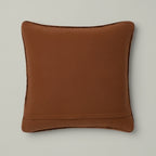 Espresso Velvet Embossed Cushion