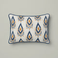 Ikat Jewel Embroidered Cushion