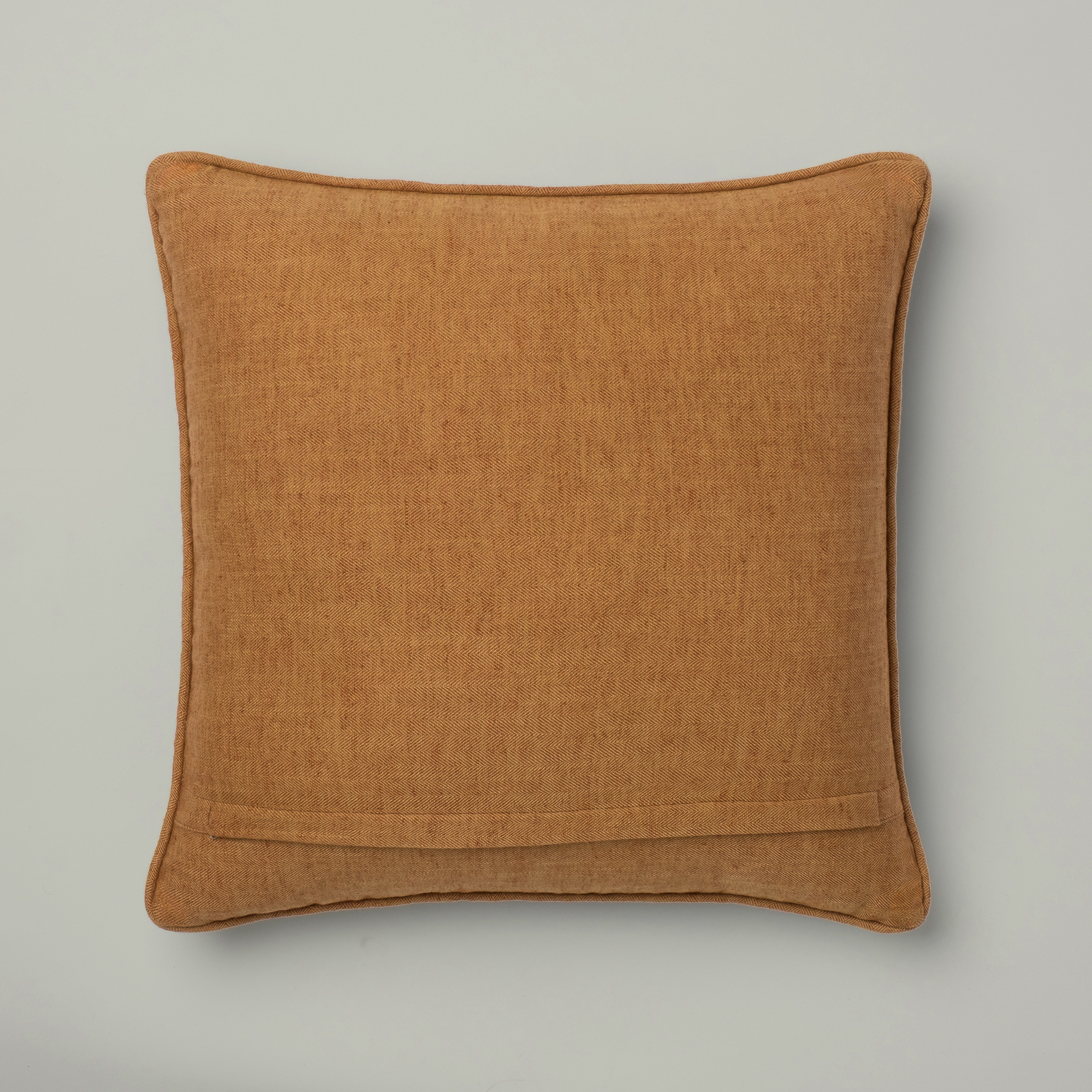 Indigo Bloom Embroidered Cushion