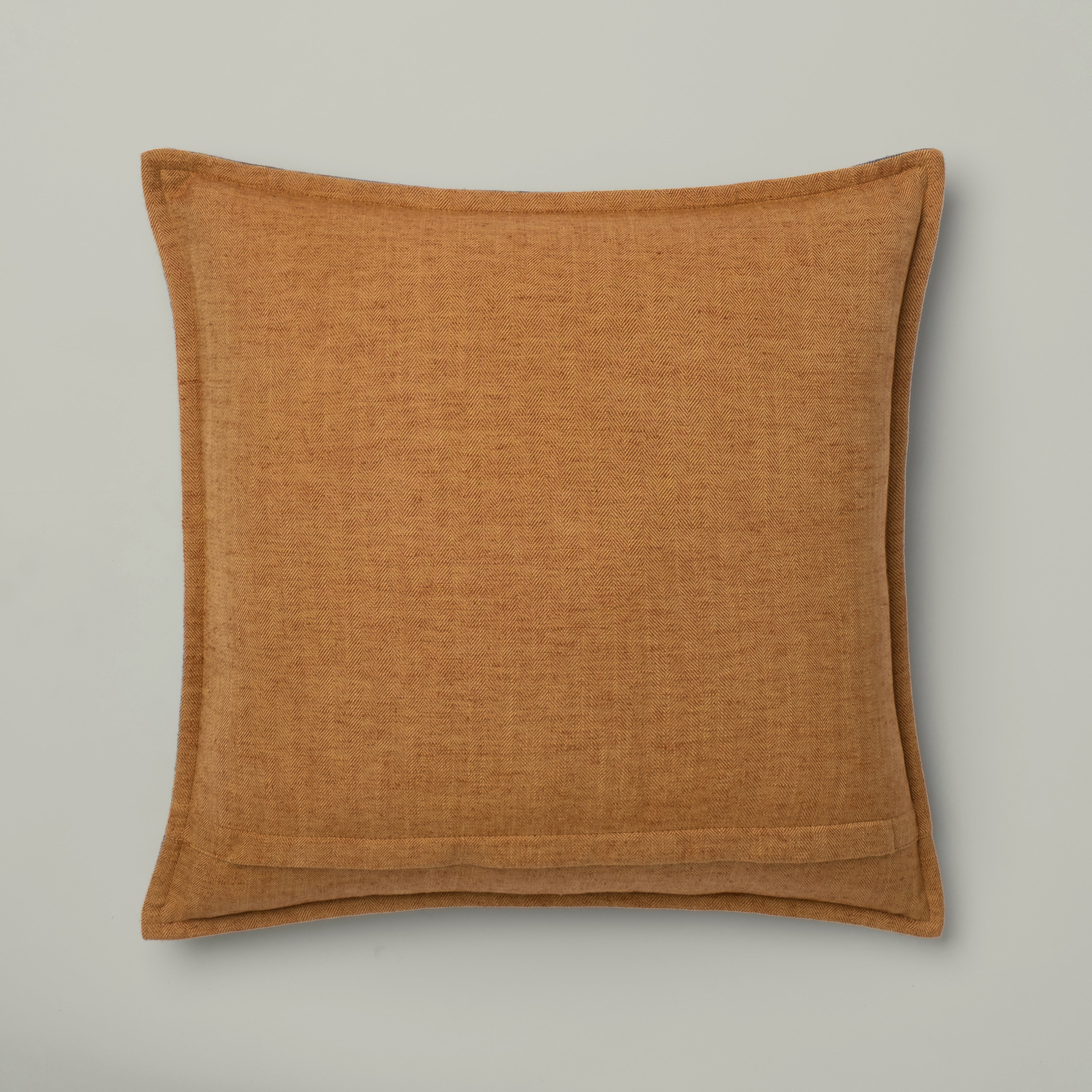 Indigo Paisley Embroidered Cushion