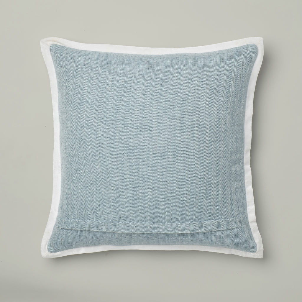 Sea Mist Textured Cushion