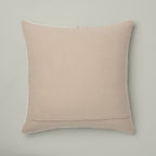 Sandstone & Cream Mixed Media Cushion