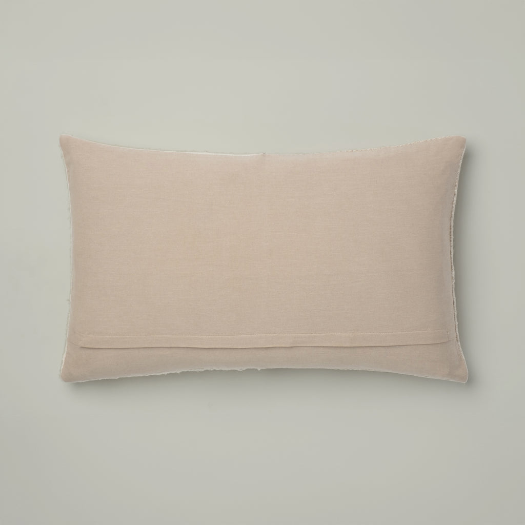Sandstone & Cream Mixed Media Lumbar