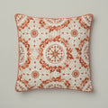 Terracotta Medallion Suzani Cushion