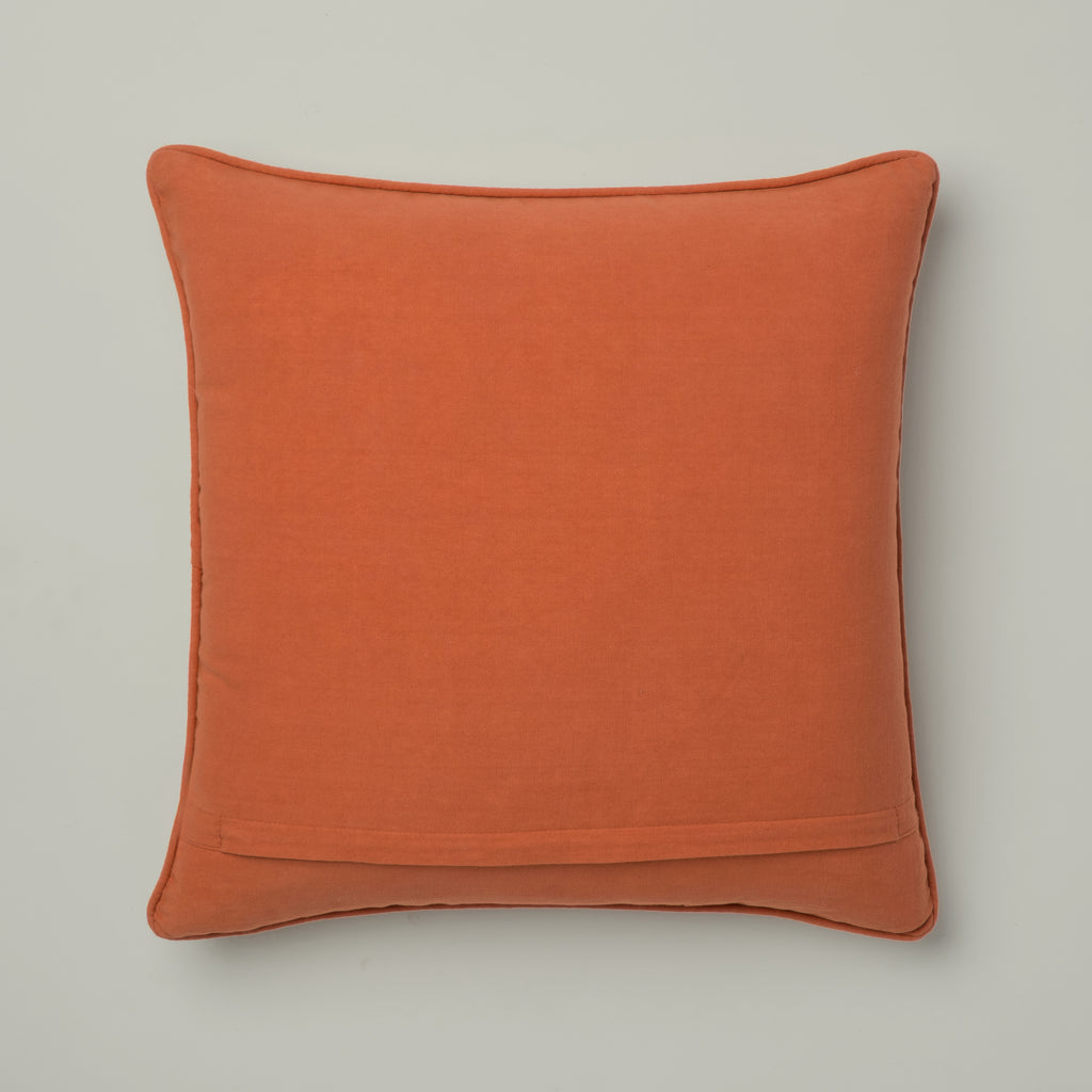Terracotta Medallion Suzani Cushion