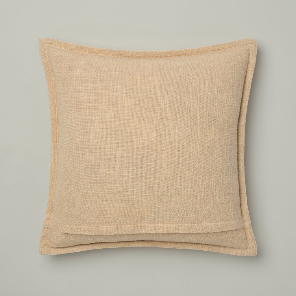 Oatmeal Braided Linen Cushion