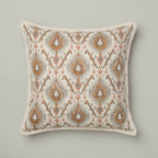 Sandstone Ikat Medallion Cushion