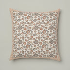 Saffron Vine Printed Cushion