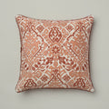 Terracotta Ikat Statement Cushion