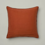 Terracotta Ikat Statement Cushion