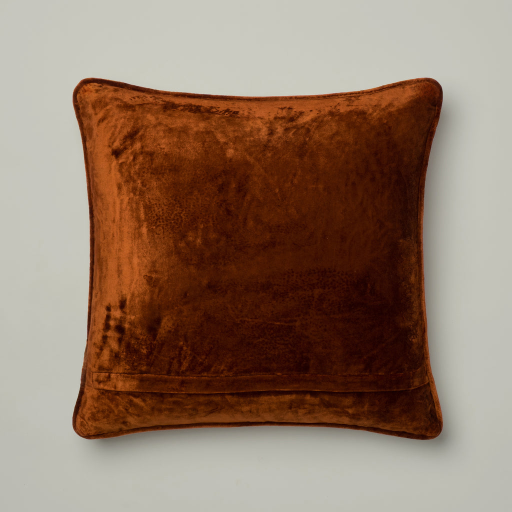 Chintz Botanical Embroidered Cushion
