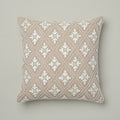 Sandstone Beaded Diamond Cushion