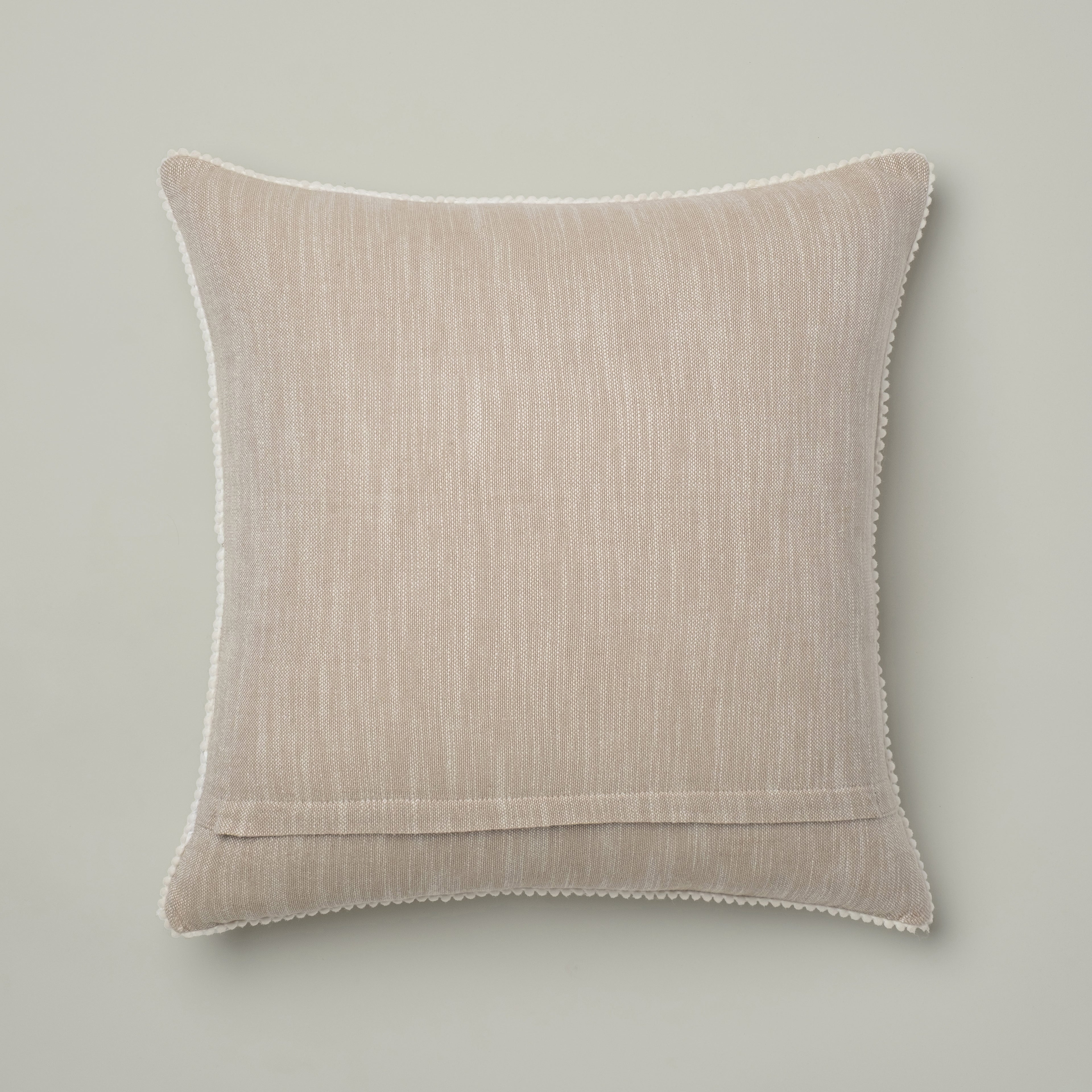 Sandstone Beaded Diamond Cushion