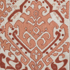 Terracotta Ikat Statement Cushion