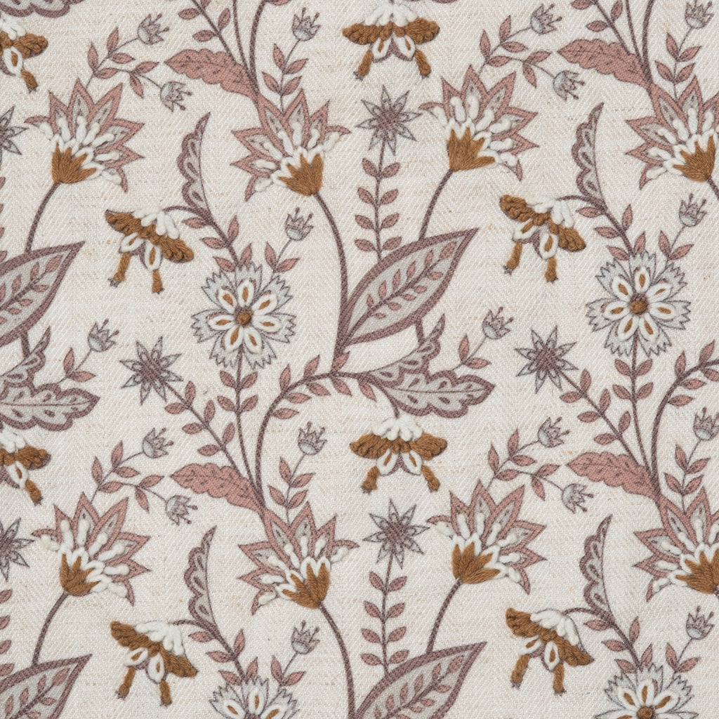 Rosewood Trailing Floral Lumbar