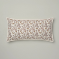 Mauve Botanical Lumbar Cushion