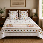 Ivory Heritage Embroidered Bedding