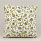 Floral Vine Ivory Cushion