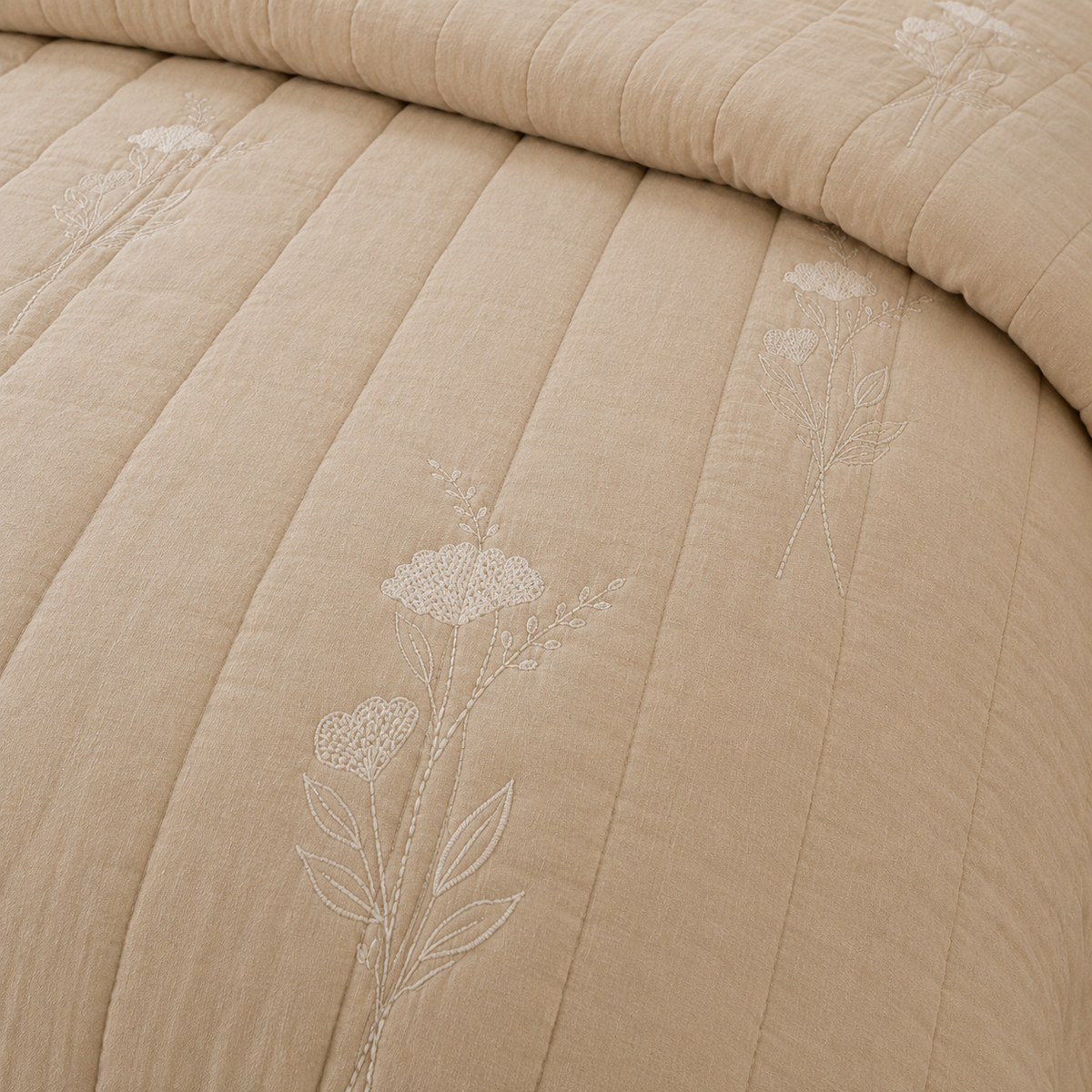 Dusk Botanical Embroidered Bedding